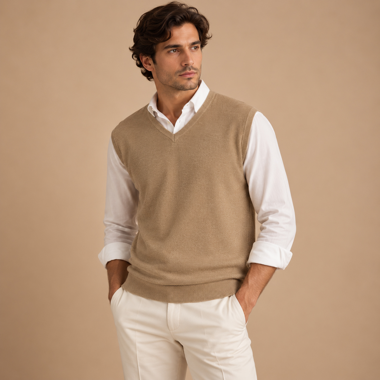 Gilet collo V